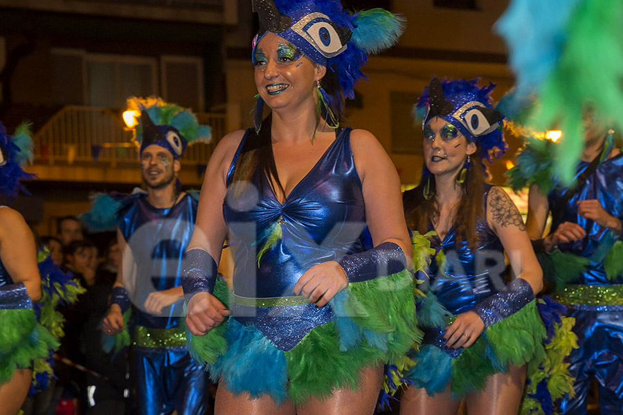 Rua del Carnaval de Les Roquetes del Garraf 2017